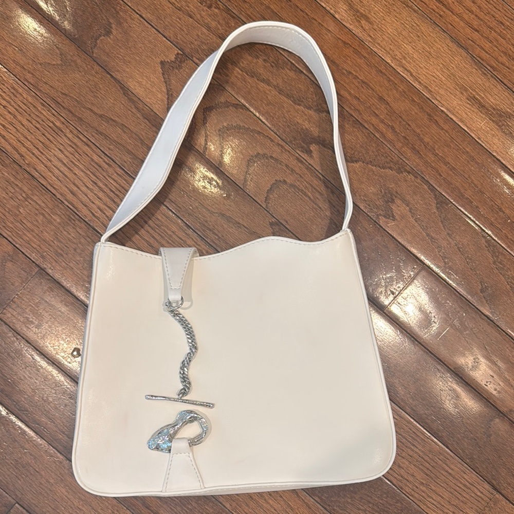 Mashu London White Designer Shoulder Bag